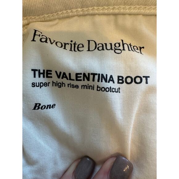 Favorite Daughter The Valentina High Rise Mini Bootcut Jeans Size 30 NWT - Picture 8 of 12